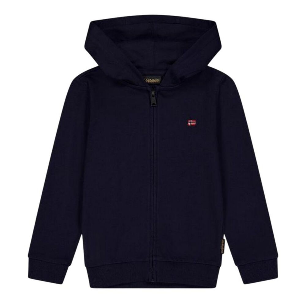 Napapijri Childrens/Kids Full Zip Hoodie / Marine Blue